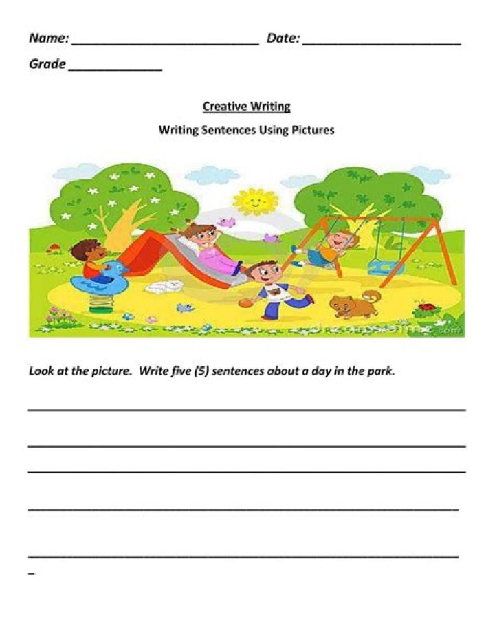 Download Free Creative Writing Worksheet PDF for Writers