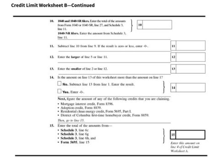 Credit Limit Worksheet 2023 PDF – Track Your Spending & Set Limits