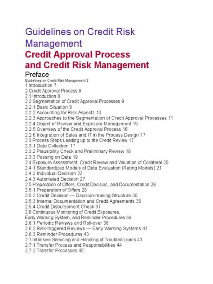 Master Credit Risk Management: Essential PDF Guide