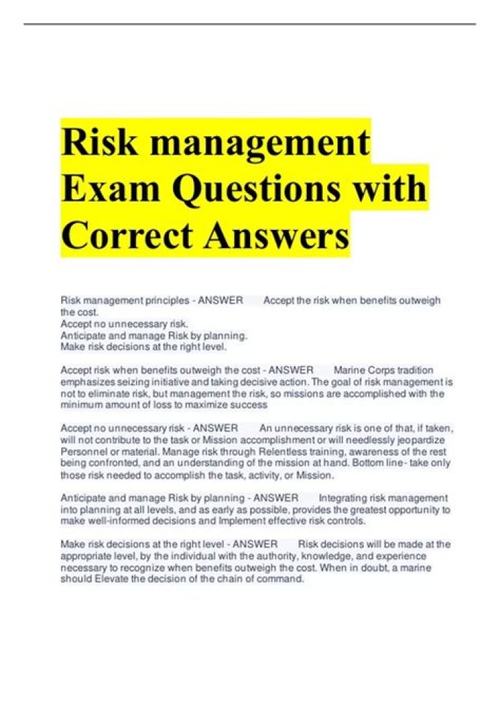 Credit Risk Management Questions & Answers PDF: Expert Guide
