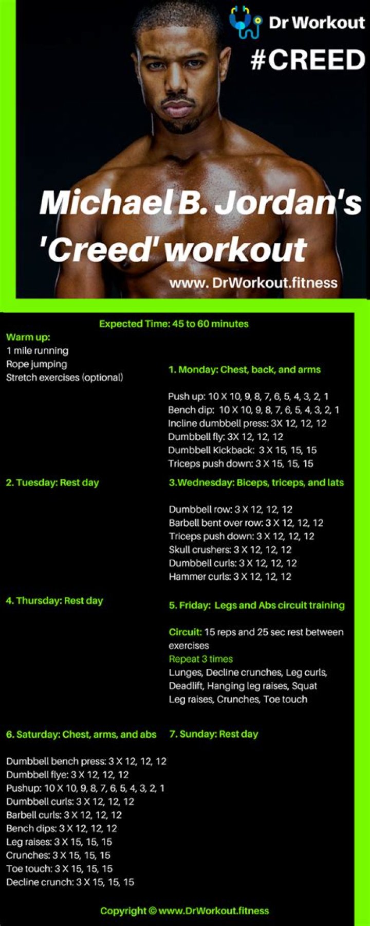 Complete Creed Workout Plan PDF for Effective Home Fitness
