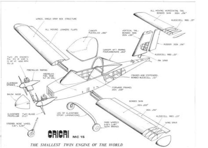 Cri Cri Airplane Plans PDF – Download Free Blueprints & Templates
