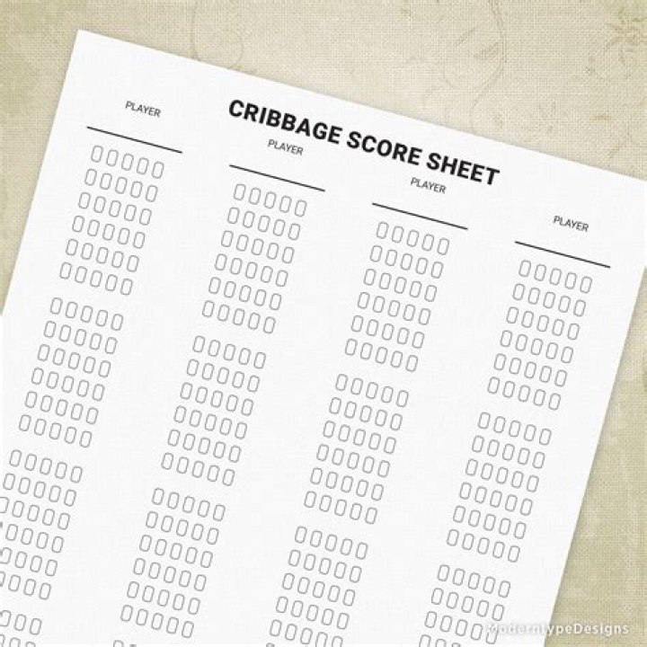 Cribbage Scoring Cheat Sheet PDF – Master Scoring Fast & Accurately