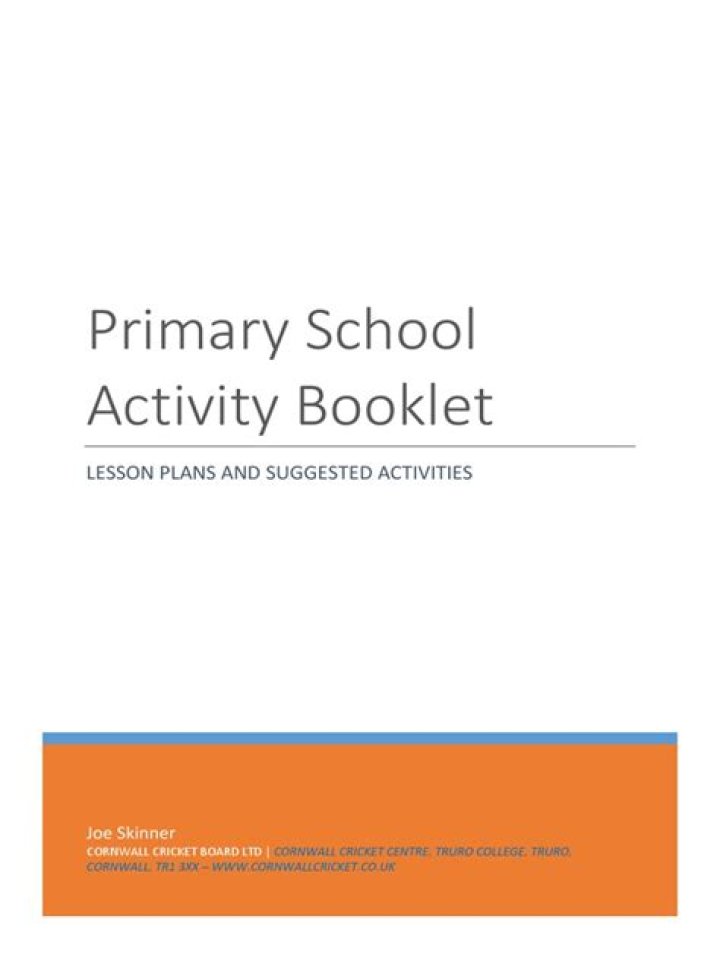Free Cricket Lesson Plans PDF for Beginners & Coaches