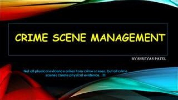 Essential Crime Scene Management PDF Guide for Investigators