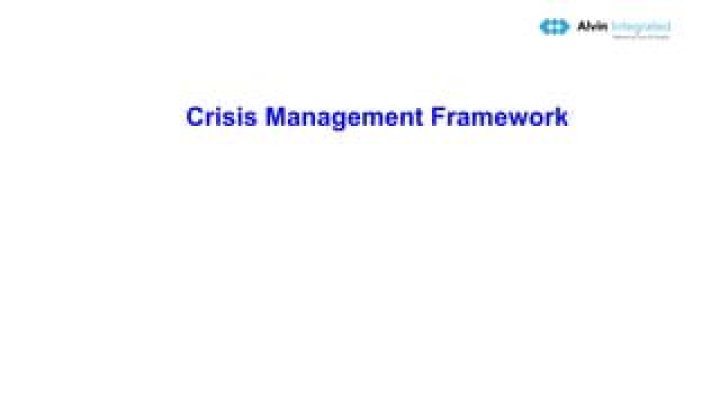Crisis Management Framework PDF: Essential Strategies for Effective Response