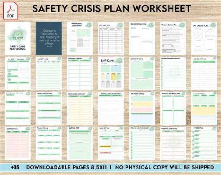 Crisis Safety Planning Worksheet PDF: Prepare for Emergencies Today