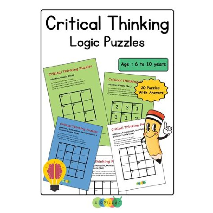 Critical Thinking Puzzles with Answers PDF for Smart Learners