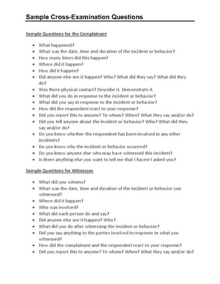 Cross-Examination Questions for Defense PDF – Expert Practice Tools