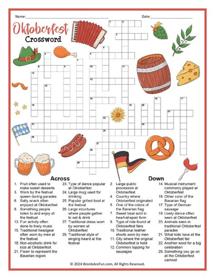 Crossword Puzzle with Answers PDF for Easy Download