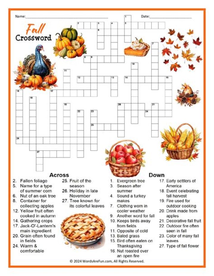 Crosswords with Answers PDF – Download Free Printable Puzzles