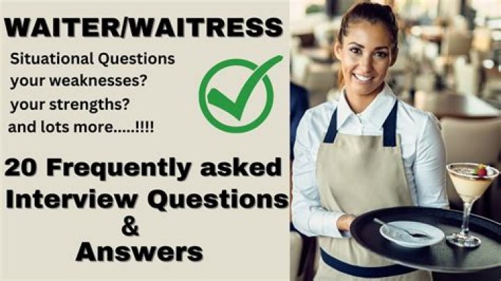 Cruise Ship Waiter Interview Questions & Answers PDF