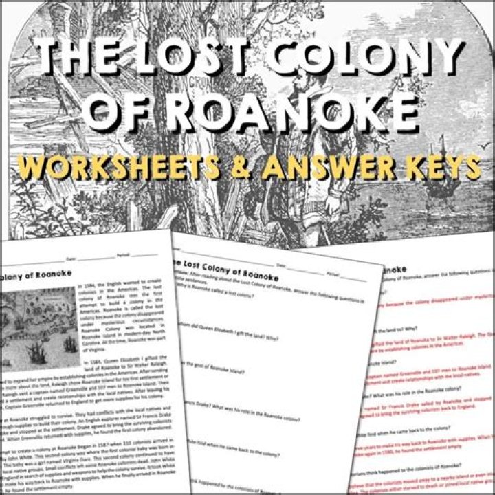 CSI The Lost Colony of Roanoke: The Official Answer Key PDF