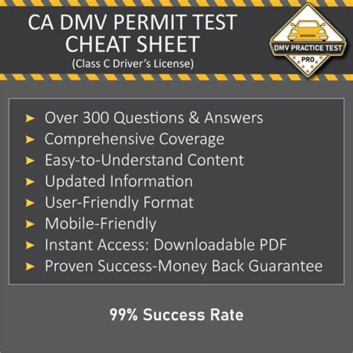 CT DMV Cheat Sheet PDF: Quick Guide to Passing Your Test