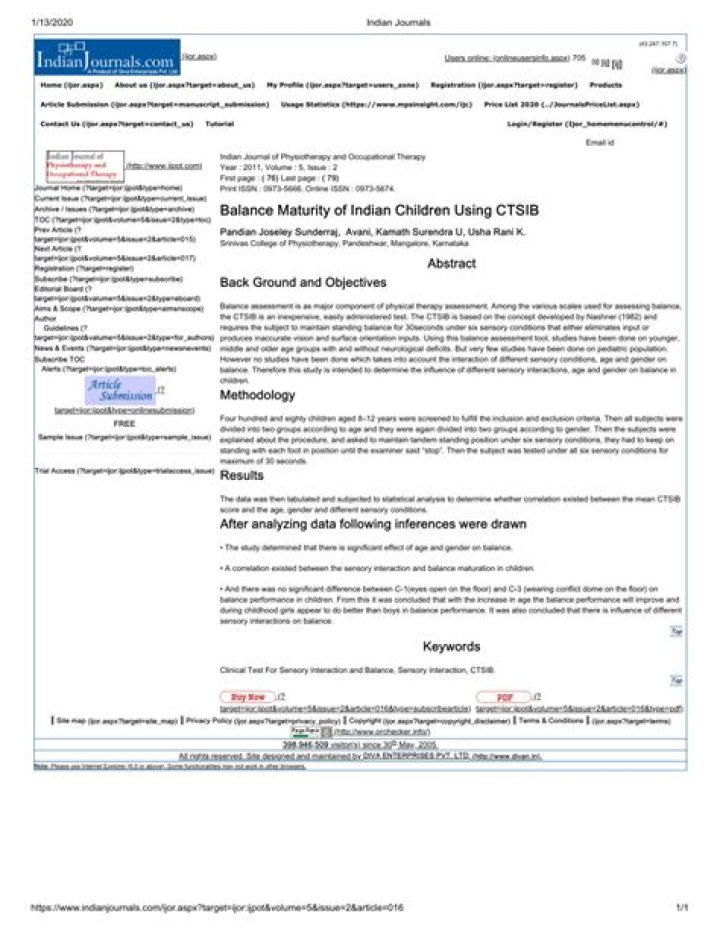 CTSIB Balance Test PDF: Accurate Diagnosis Guide & Results