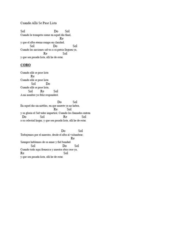 Lista de Acordes PDF: Cuándo Se Pasa - Guía Gratis