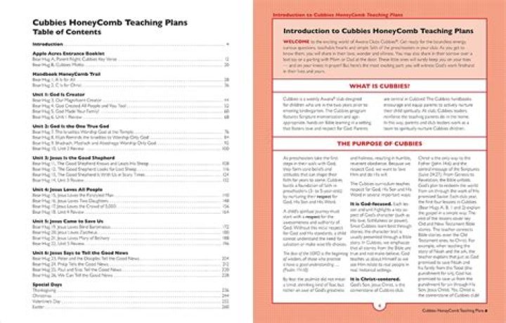 Cubbies Honeycomb Teaching Plans PDF for Engaging Early Learners