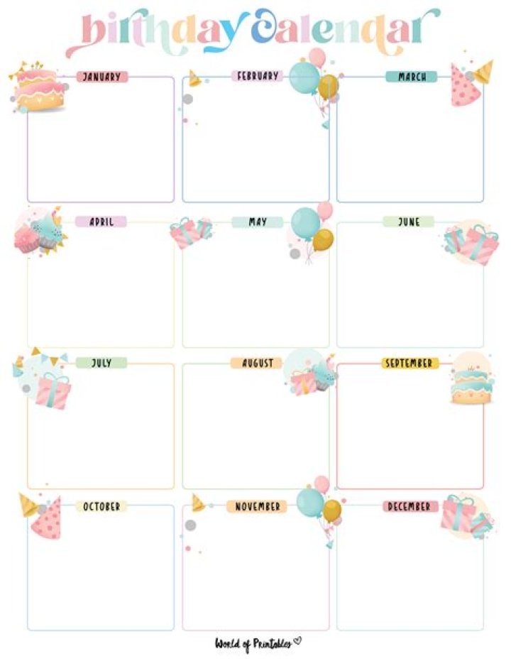 Kind Birthday List PDF: Cozy Cuddles for Your Special One
