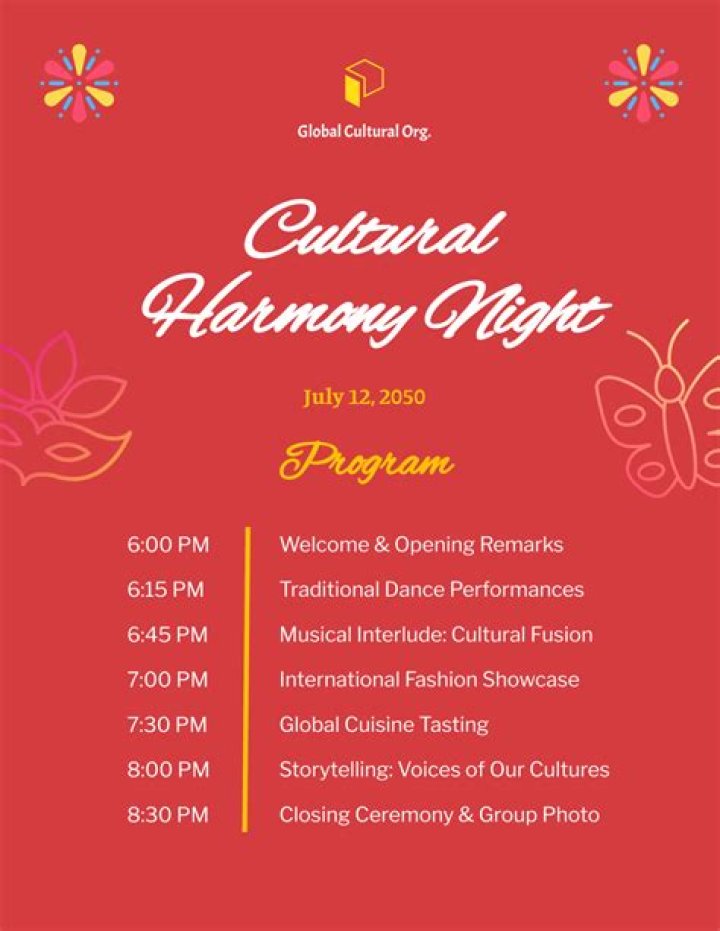 Cultural Day Program List PDF: Free Download & Complete Guide