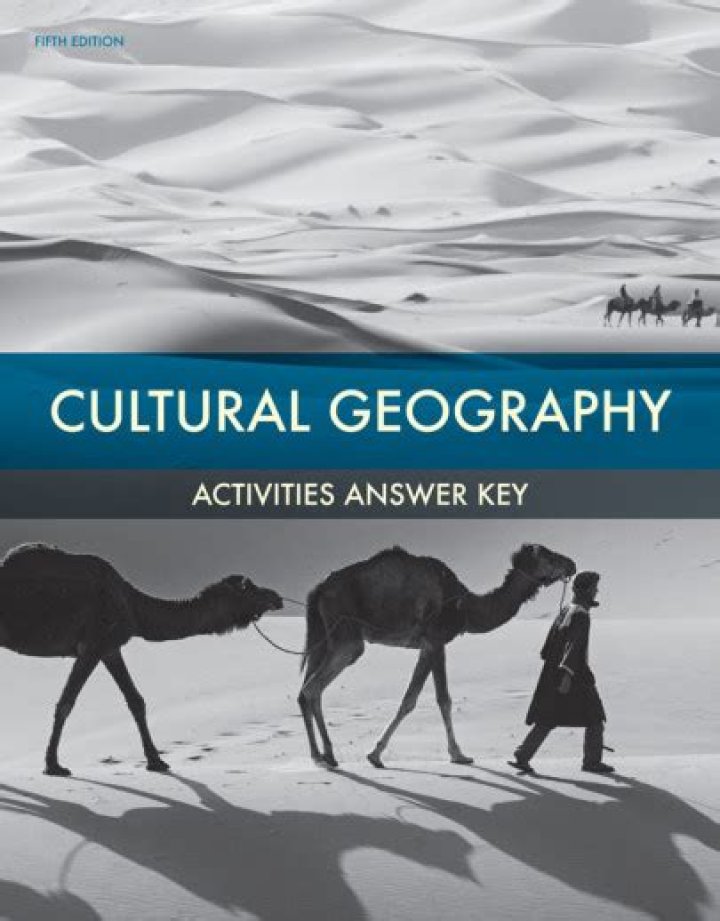 Cultural Geography Student Activities Answer Key PDF with Answers
