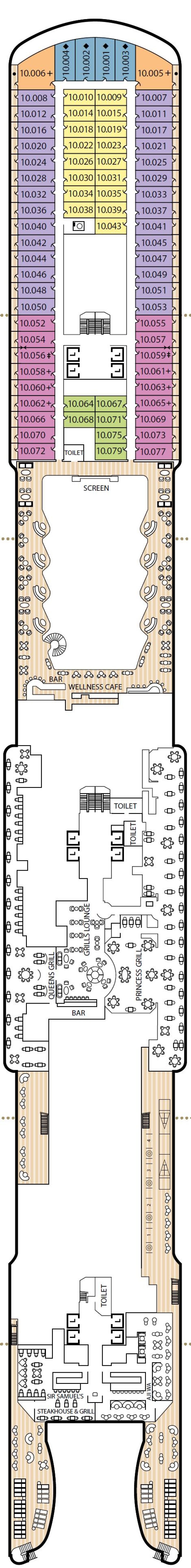 Cunard Queen Anne Deck Plan PDF: Explore Historic Royal Ocean Liner Layout