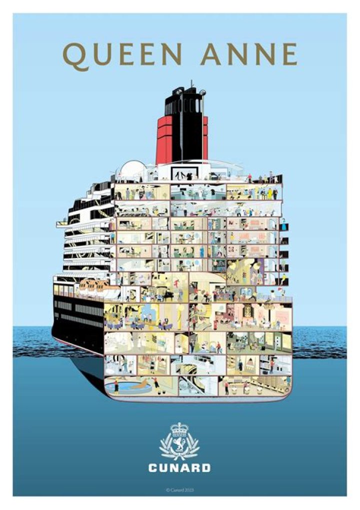 Cunard Queen Anne Deck Plans PDF Free – Download Historic Blueprints