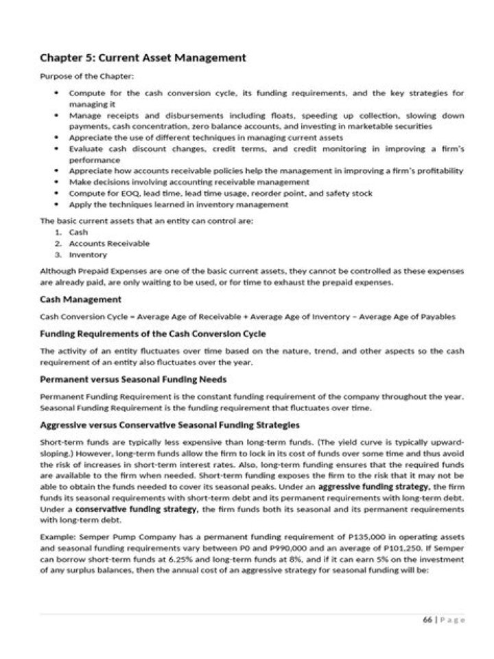 Current Asset Management PDF: Expert Guide for Business Efficiency