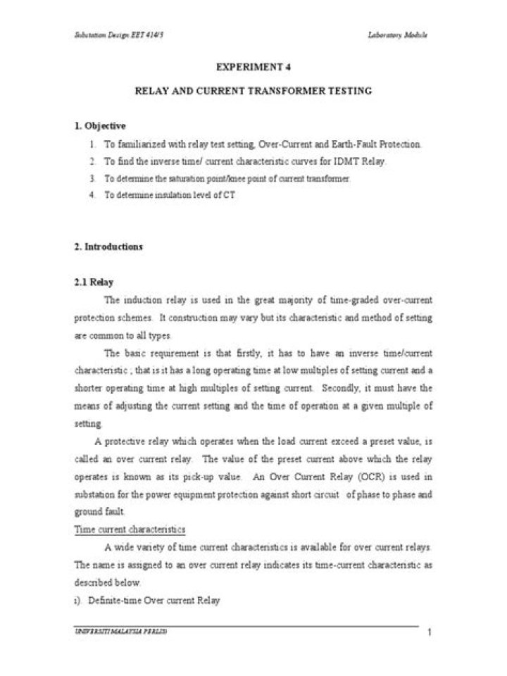 Current Transformer Testing PDF: Essential Guide & Certification Guide