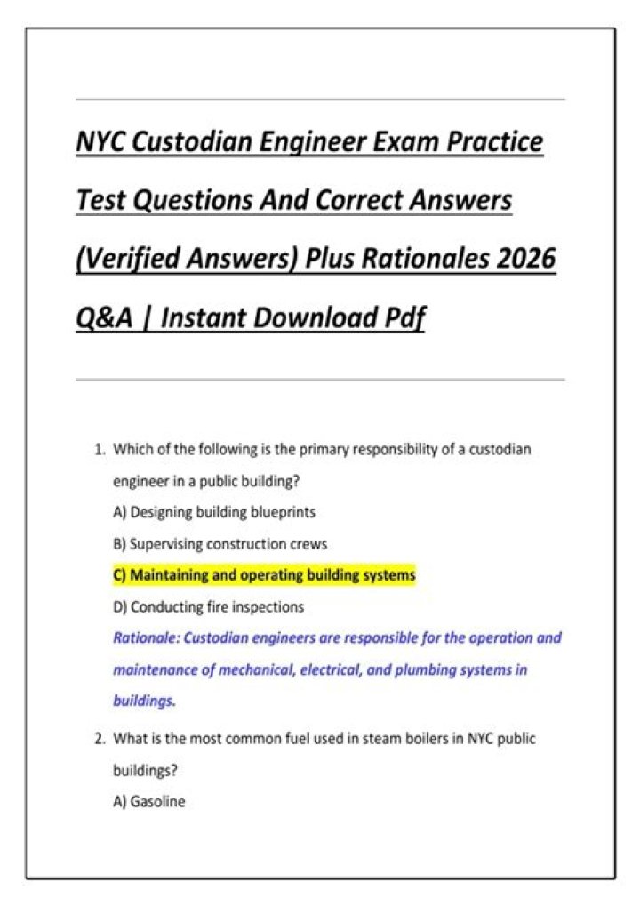 Custodian Exam Questions and Answers PDF with Detailed Solutions