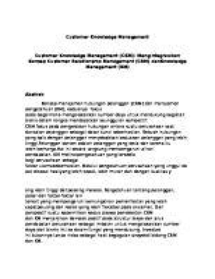 Master Customer Knowledge Management: Essential PDF Guide