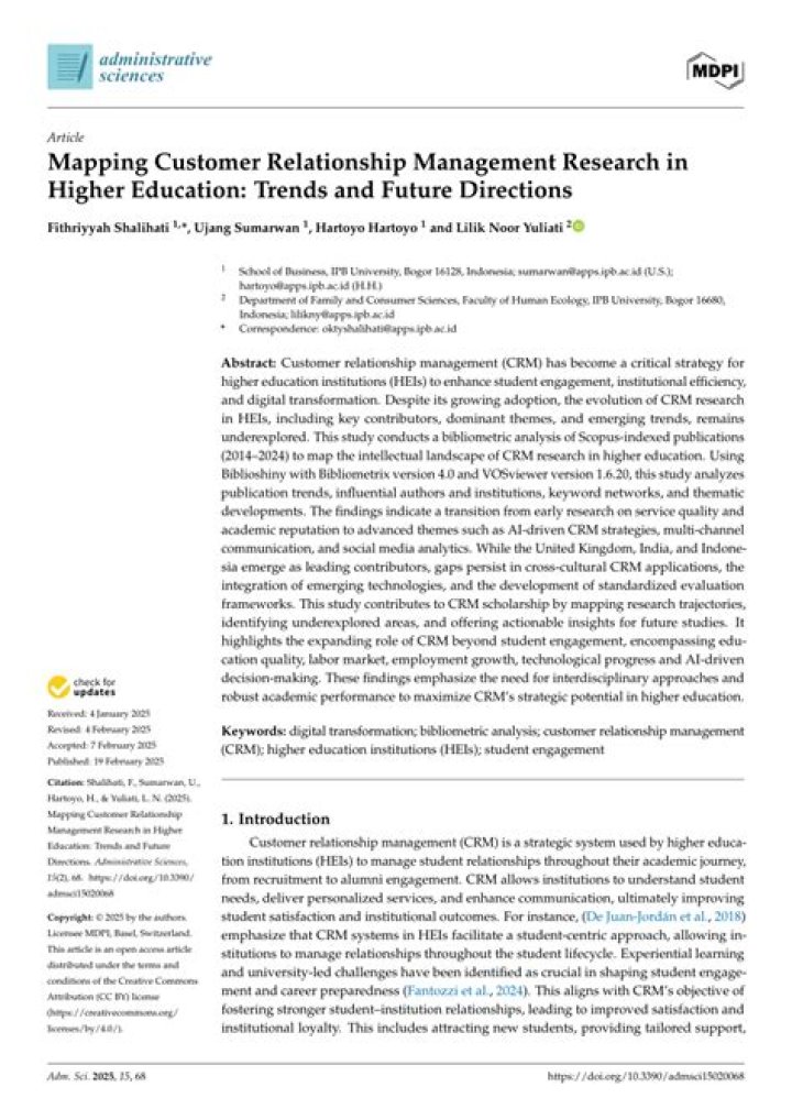 Customer Relationship Management Research Paper PDF: Key Insights & Analysis