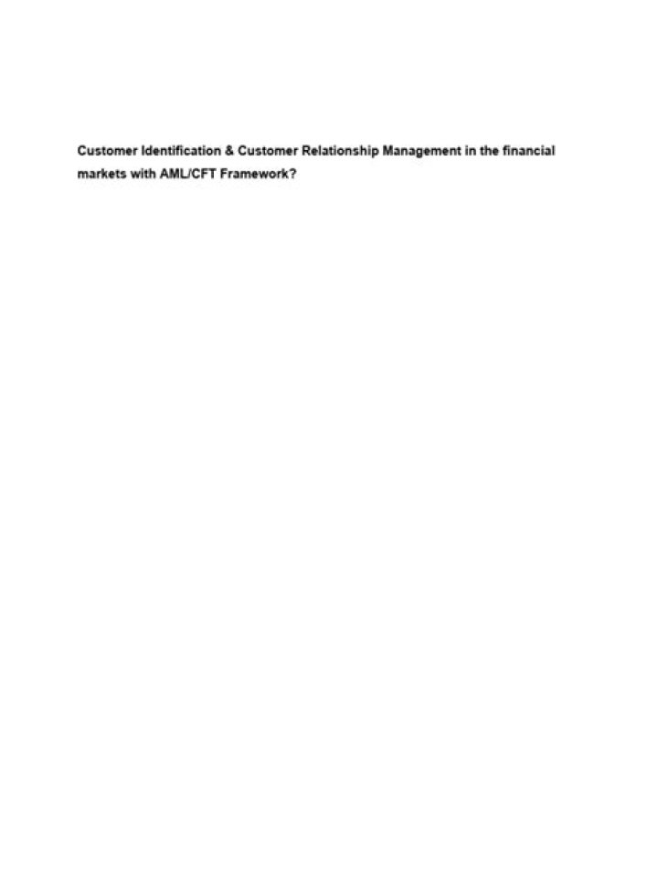 Mastering Customer Relationship Management: A Thesis in PDF Format