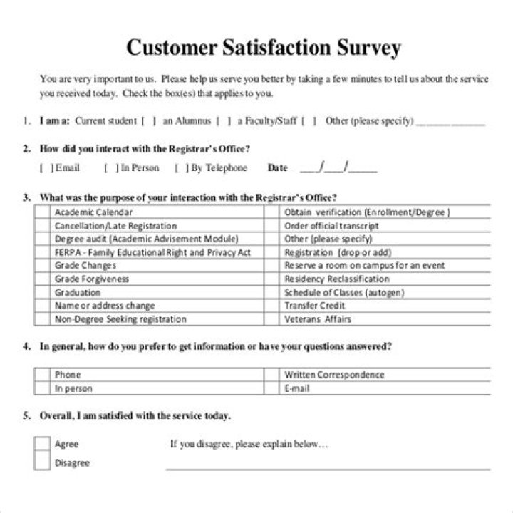 Download Customer Satisfaction Survey Answers PDF Instantly
