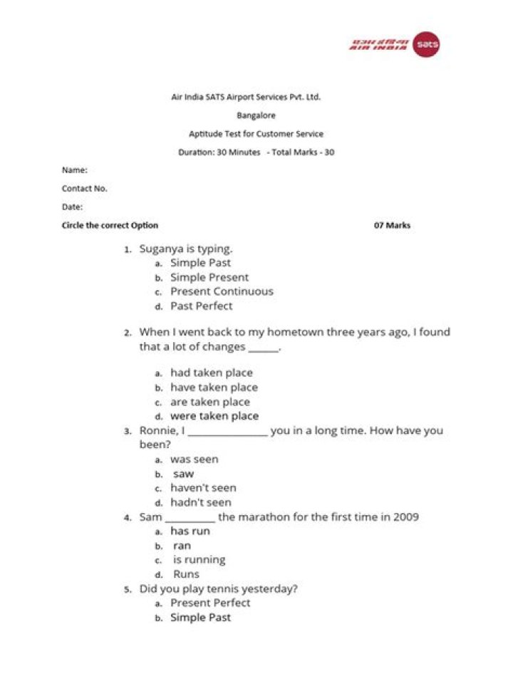 Master Customer Service Aptitude: Free PDF Test