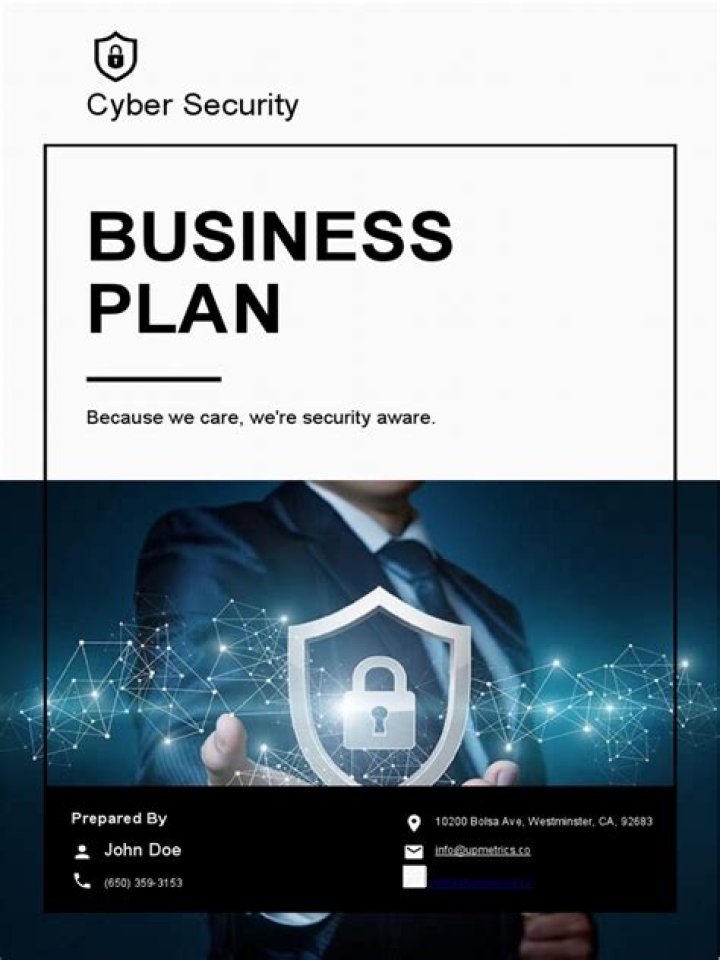 Cyber Security Business Plan PDF – Full Template & Strategy