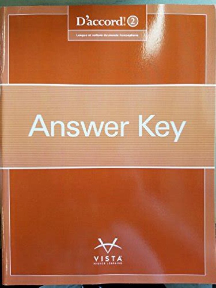 D’Accord 2 Textbook Answer Key PDF – Official Solutions & Free Download
