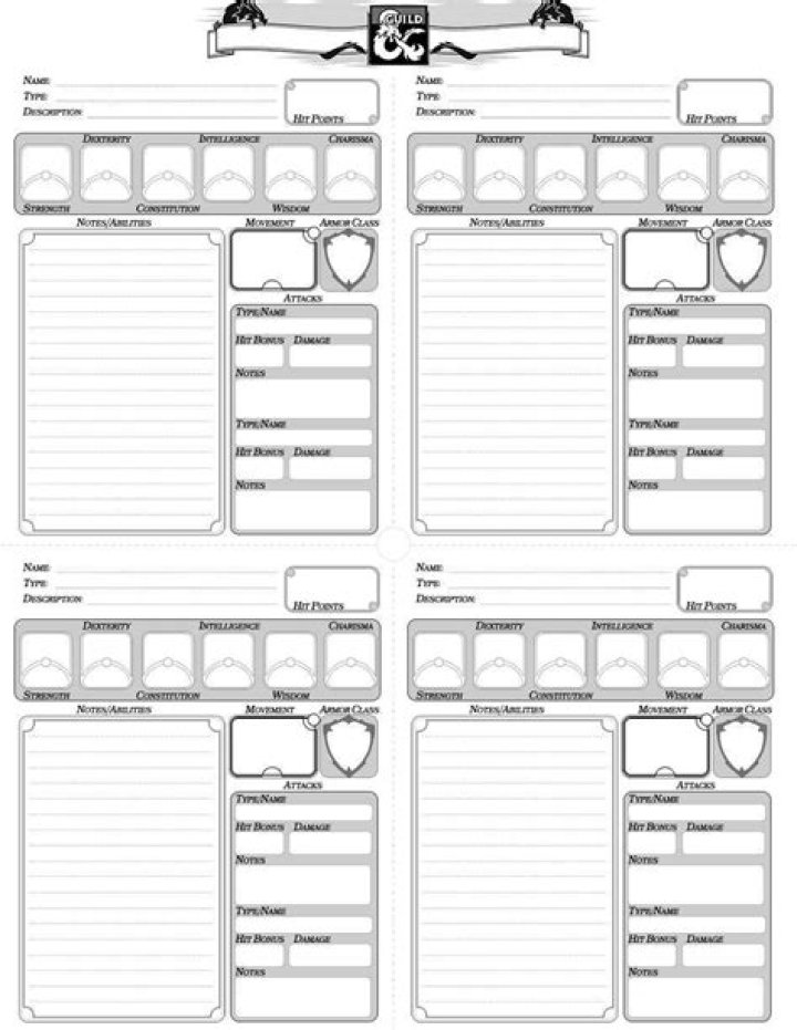 Free D&D Companion Sheet PDF – Perfect Guide for Players