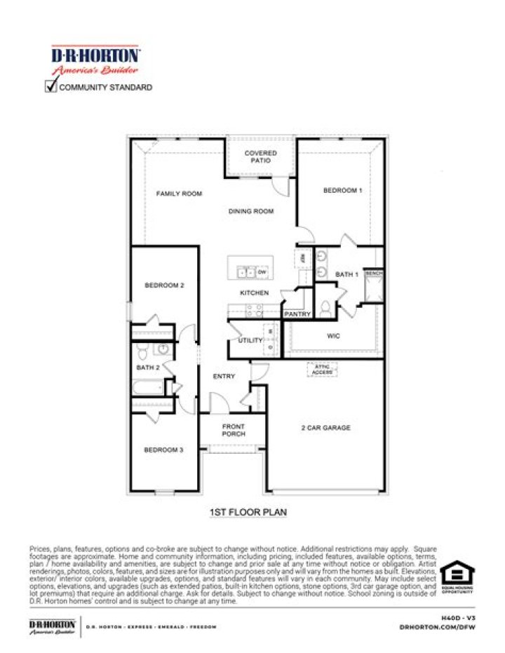 Download D.R. Horton Floor Plans PDF for Modern Home Designs