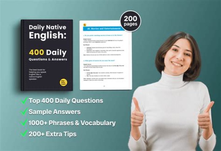 Daily Native English 400 Questions & Answers PDF: Boost Your Fluency