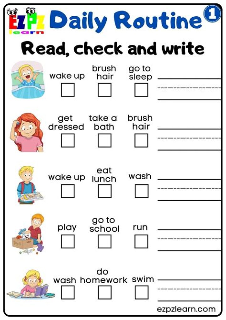 Daily Routines Test PDF: Improve Productivity & Track Habits