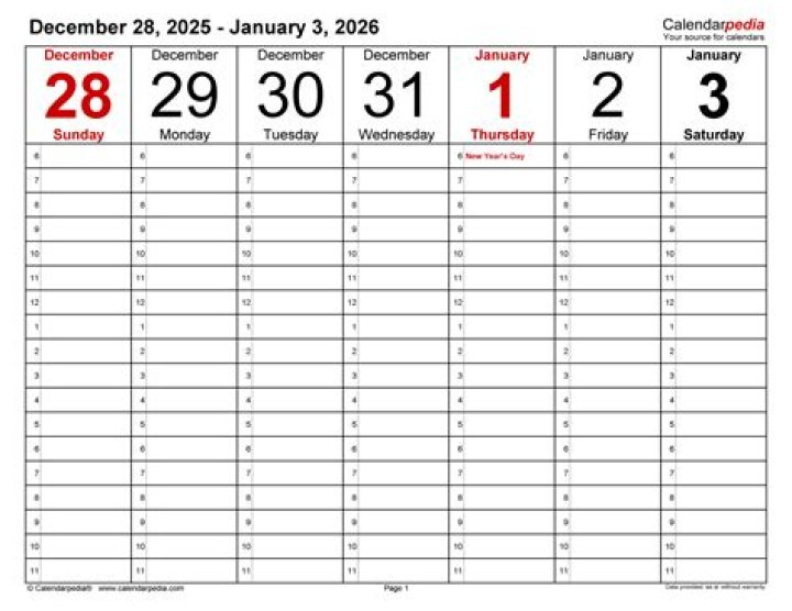Daily Sheet Calendar 2025 PDF Download – Organize Your Year Ahead