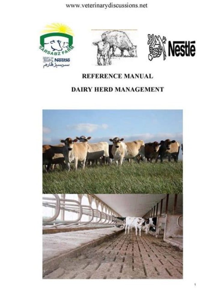 Master Dairy Herd Management with Expert PDF Guide