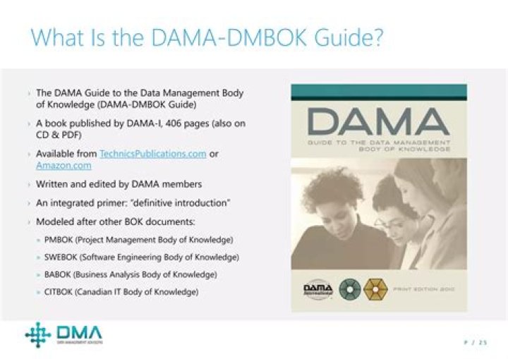 DAMA Guide to Data Management Body of Knowledge PDF Download