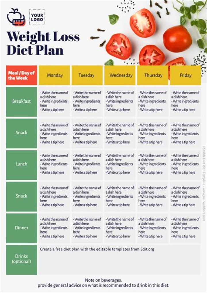 Dash Diet Plan for Weight Loss: PDF Guide