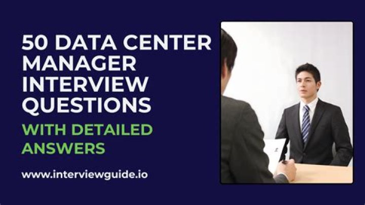 Data Center Manager Interview Questions & Answers PDF: Expert Guide
