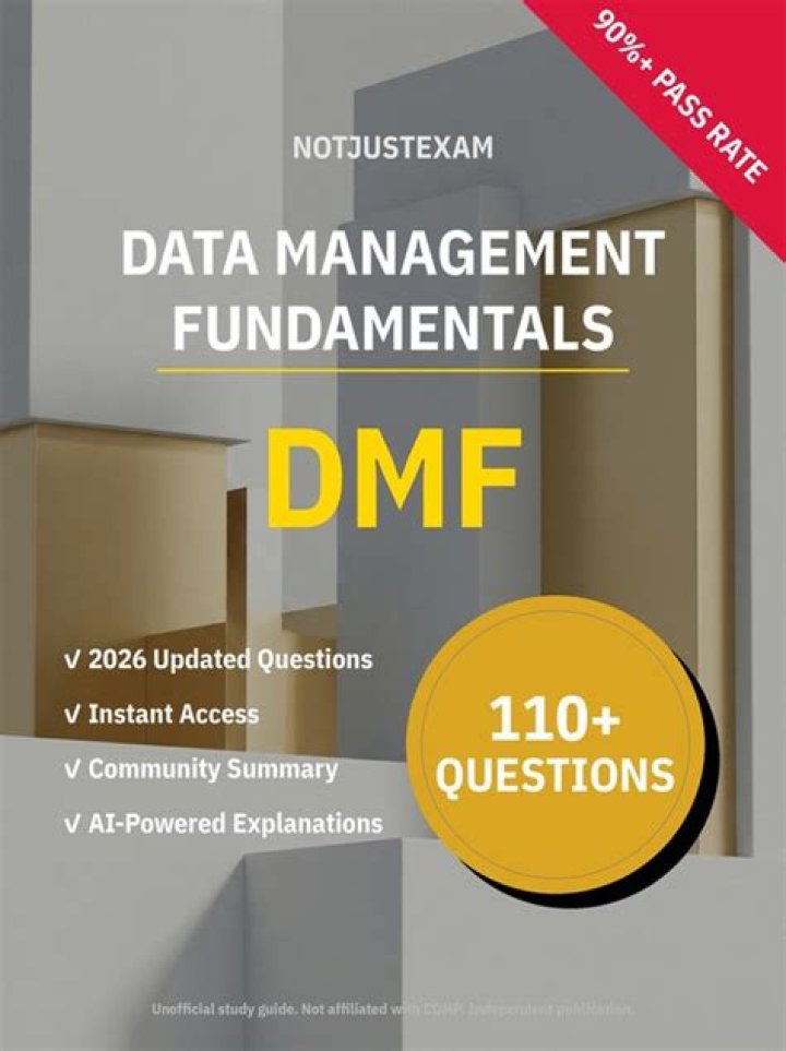 Data Management Fundamentals Exam Questions PDF – Practice Test