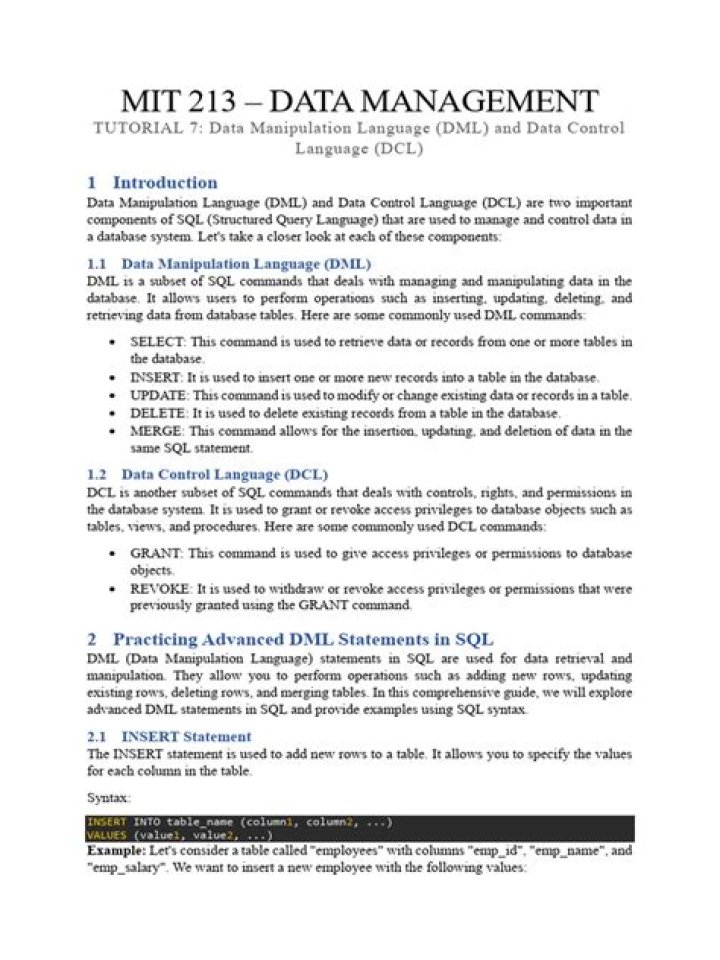 Data Management Tutorial PDF: Master Data Handling & Best Practices