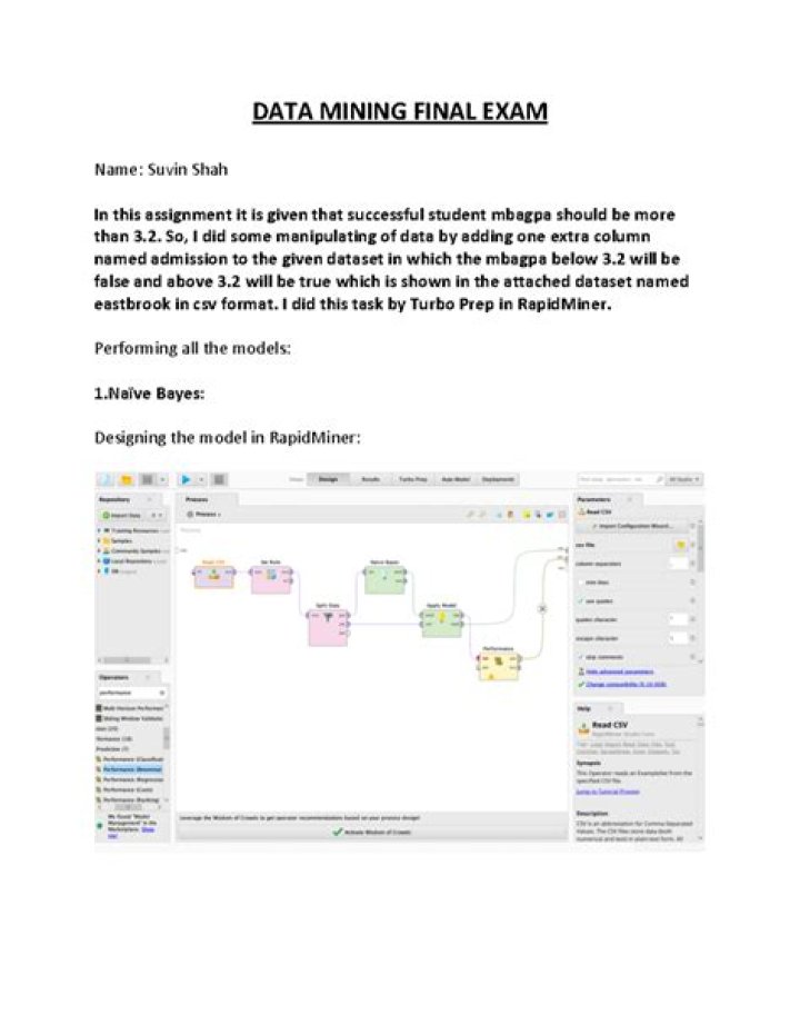 Data Mining Final Exam Questions & Answers PDF: Complete Study Guide