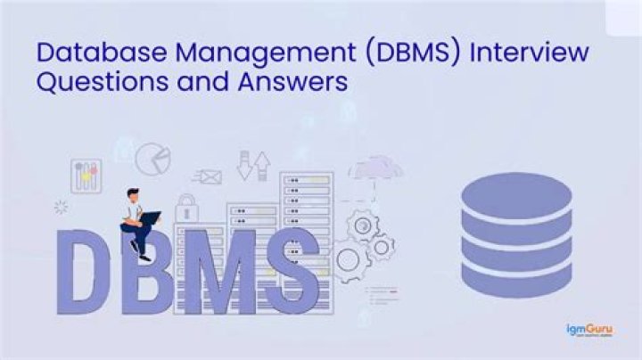 Top Database Management System Interview Questions PDF for Tech Interviews