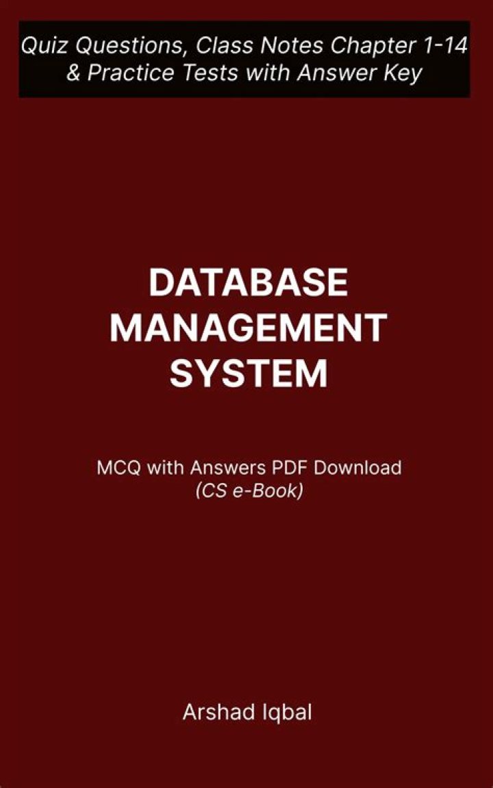 Essential Database Management System Textbook PDF for Students and Professionals